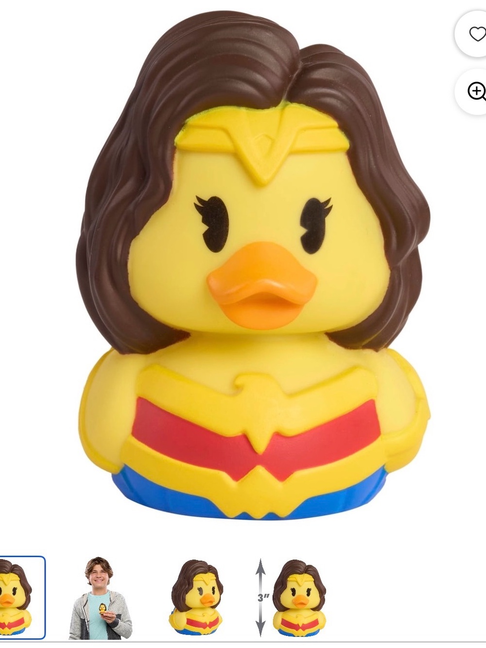 Duckalooz Wonder Woman™ Small Duck Collectible